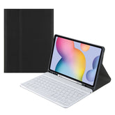 A7 Square Cap Bluetooth Keyboard Leather Case with Pen Slot